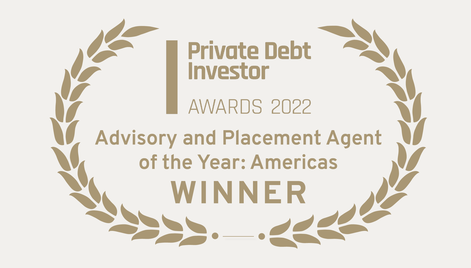 PDI Placement Agent of the Year (Americas) Award